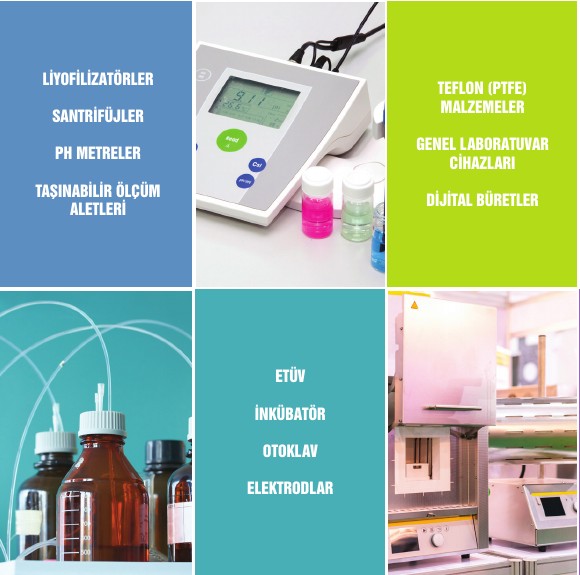 Teknik ve analitik laboratuvar cihazları